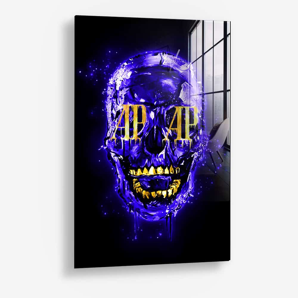Purple Skull (Limited Edition) - Vidrio