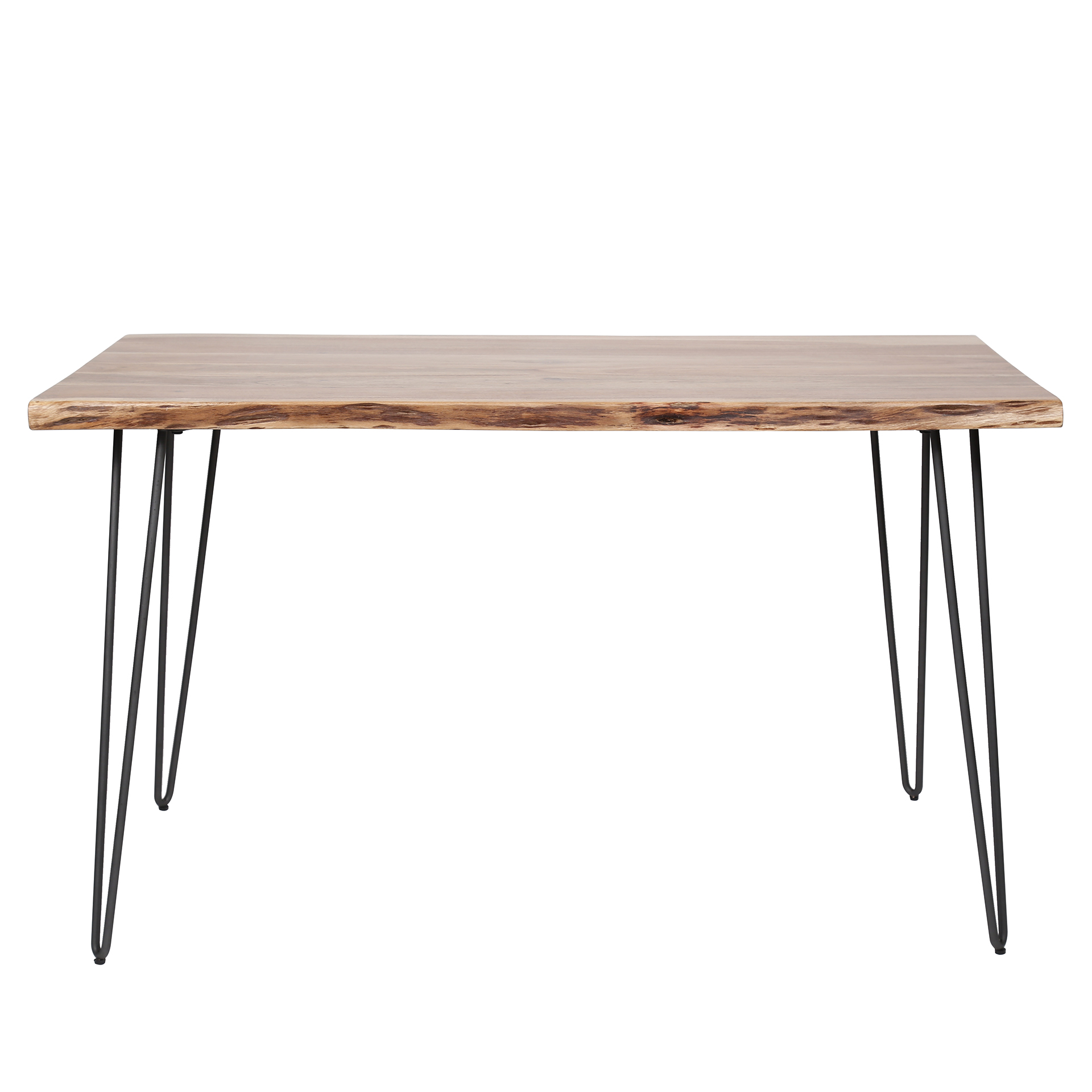 Borde mesa de comedor 130 / Acacia maciza natural