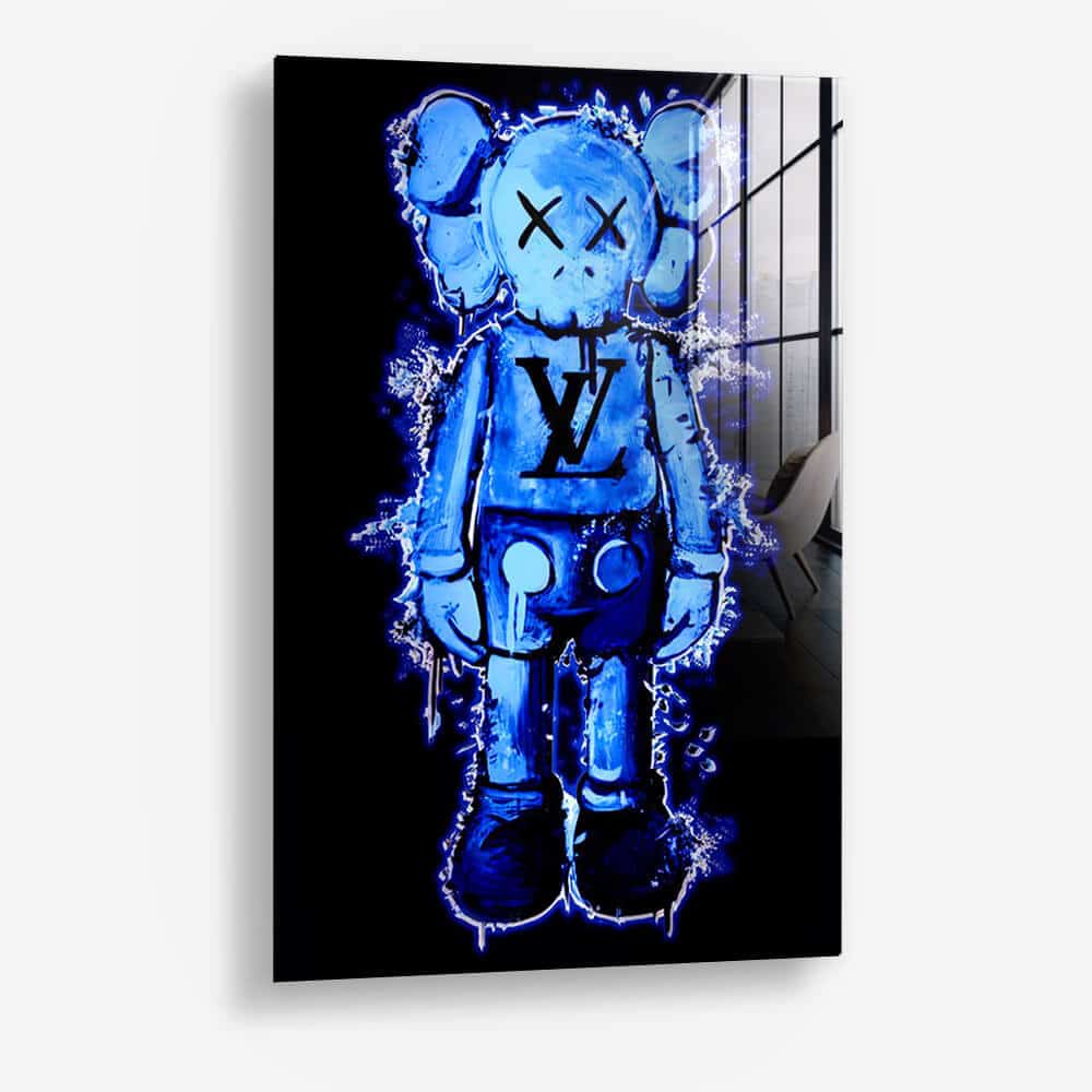 Blue Hype Figure (Limited Edition) - Vidrio