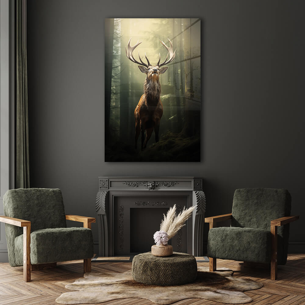 Forest Deer – Vidrio