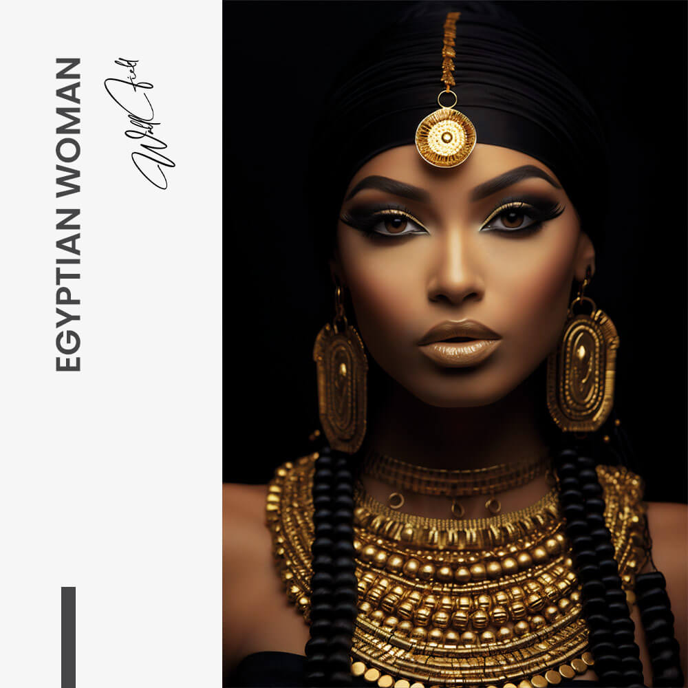 Egyptian Woman – Vidrio