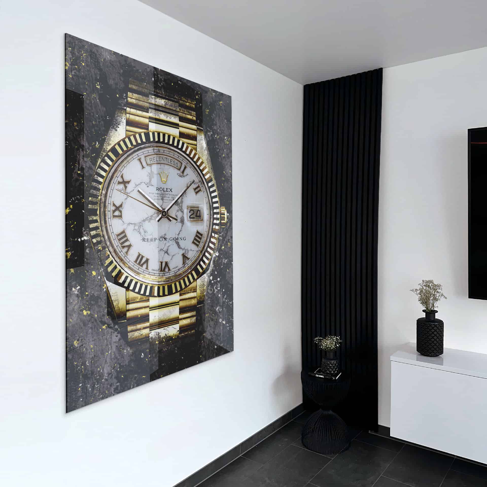 Golden Timing - Vidrio
