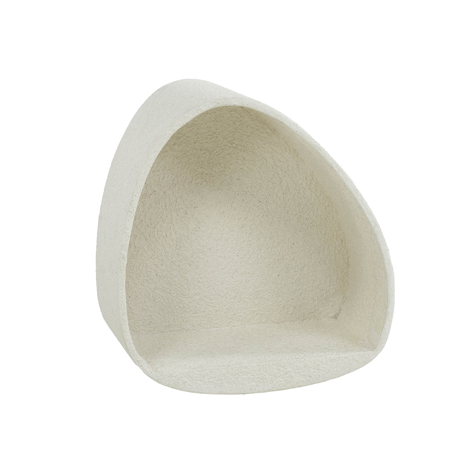 Estante de pared triángulo de piedra / Compuesto de mármol