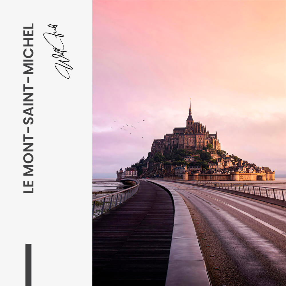 Le Mont-Saint-Michel – Vidrio