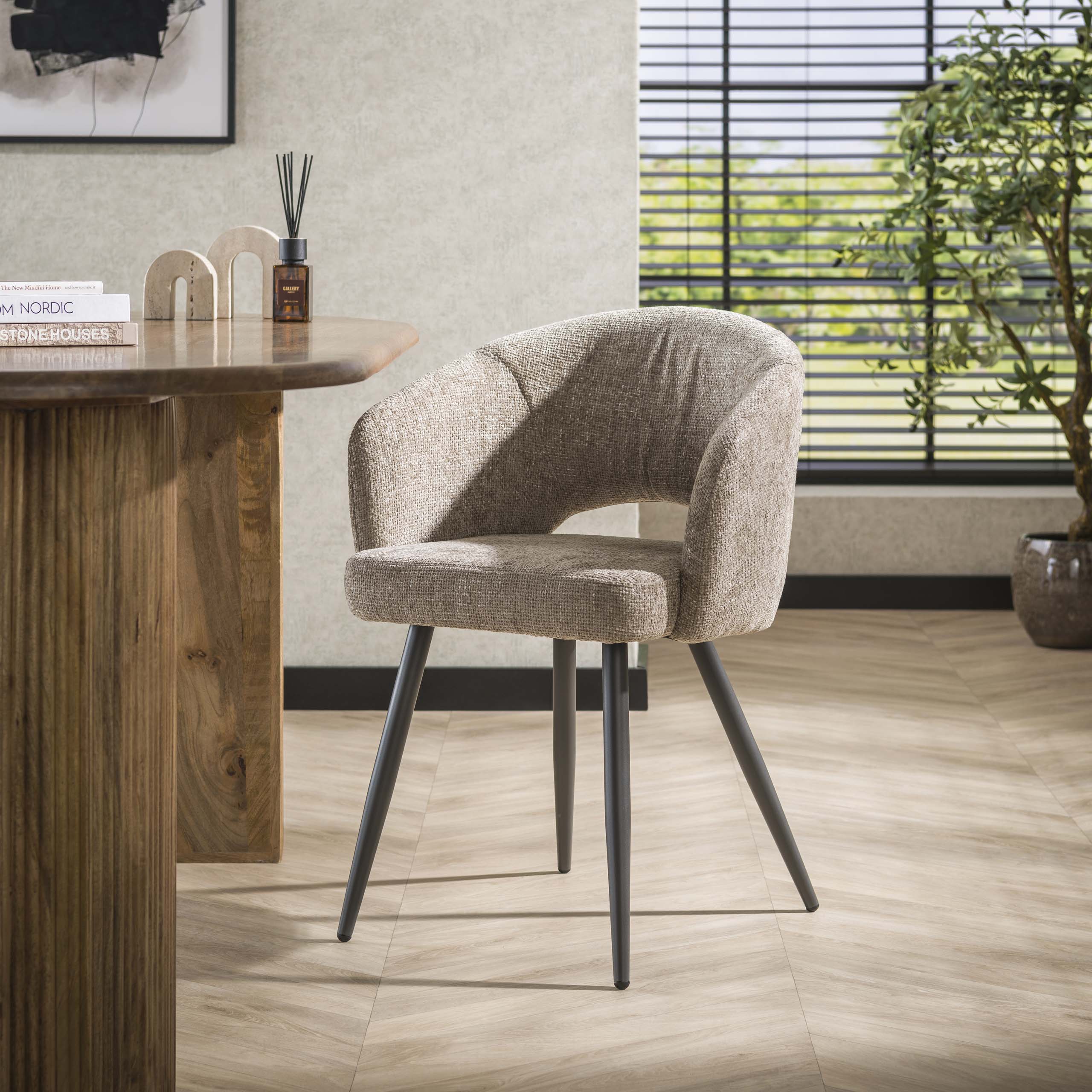 Sillón de salón - empaquetado por 2 - Cargo arena