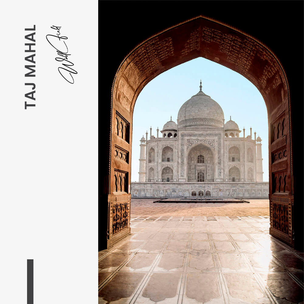 Taj Mahal – Vidrio