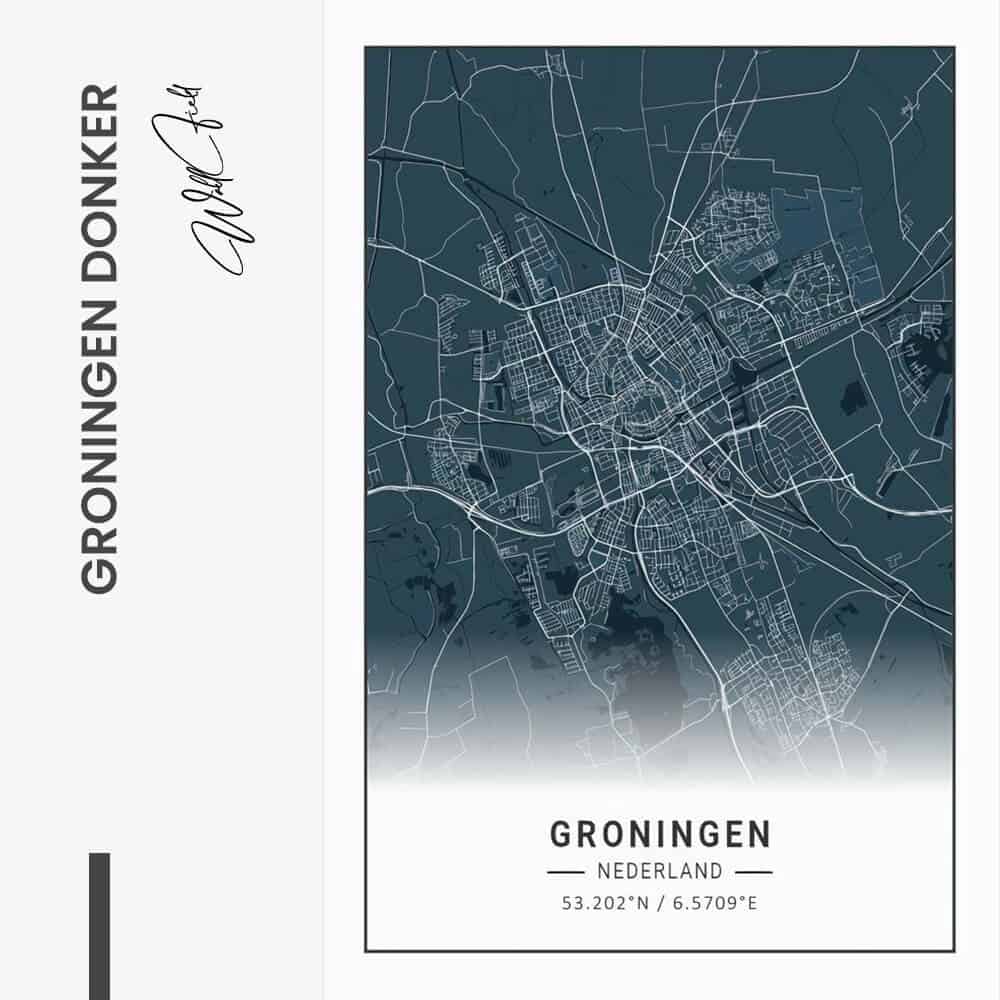 Groningen donker - Vidrio