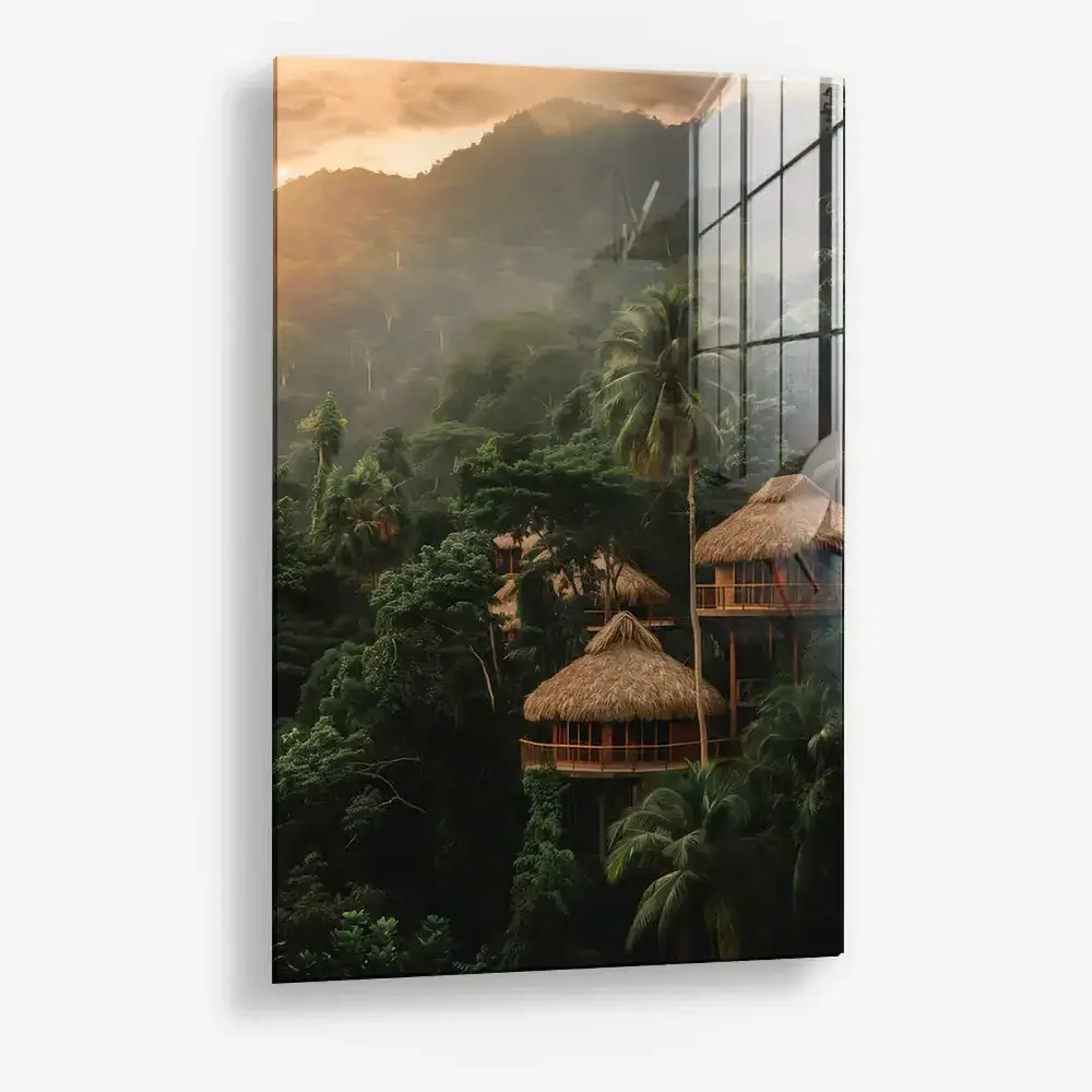 Tropical Sanctuary – Vidrio