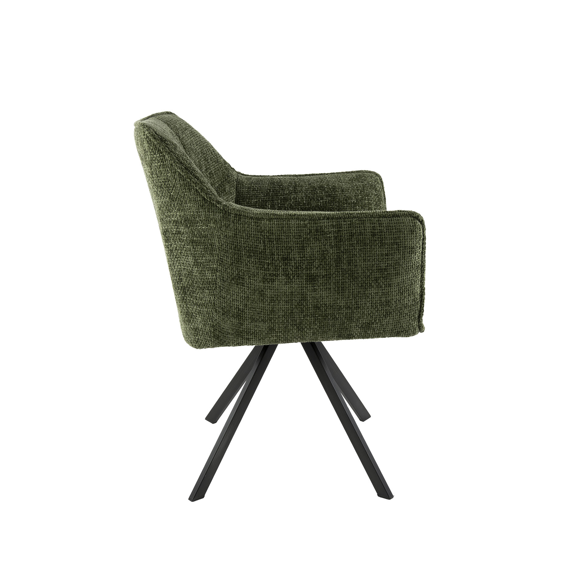 Sillón Raster giratorio - juego de 2 - Hoven Green