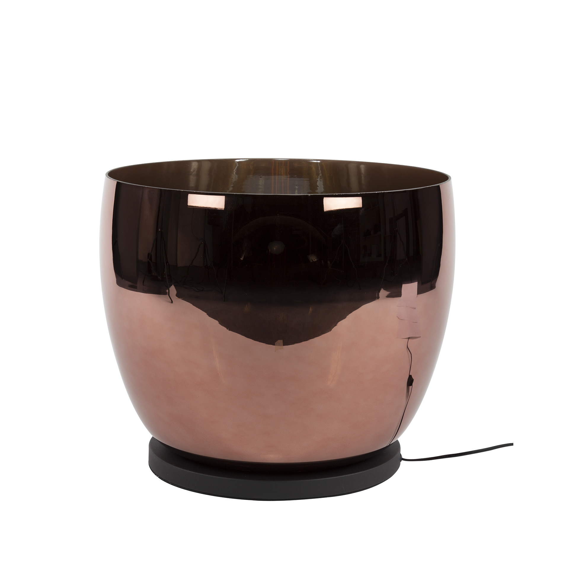 Lámpara de pie UP XXL 1 luz - vidrio cobre