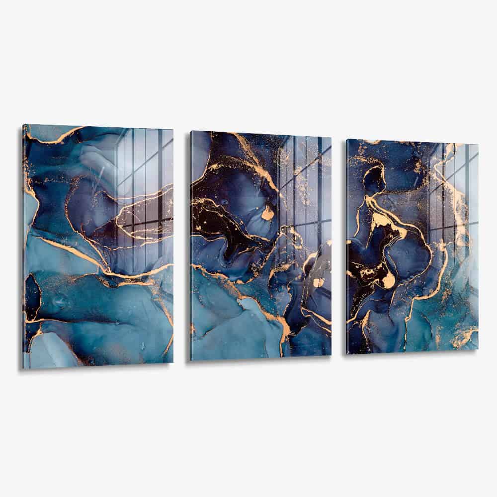 Bundle: "Blue Marble" (3x) – Vidrio
