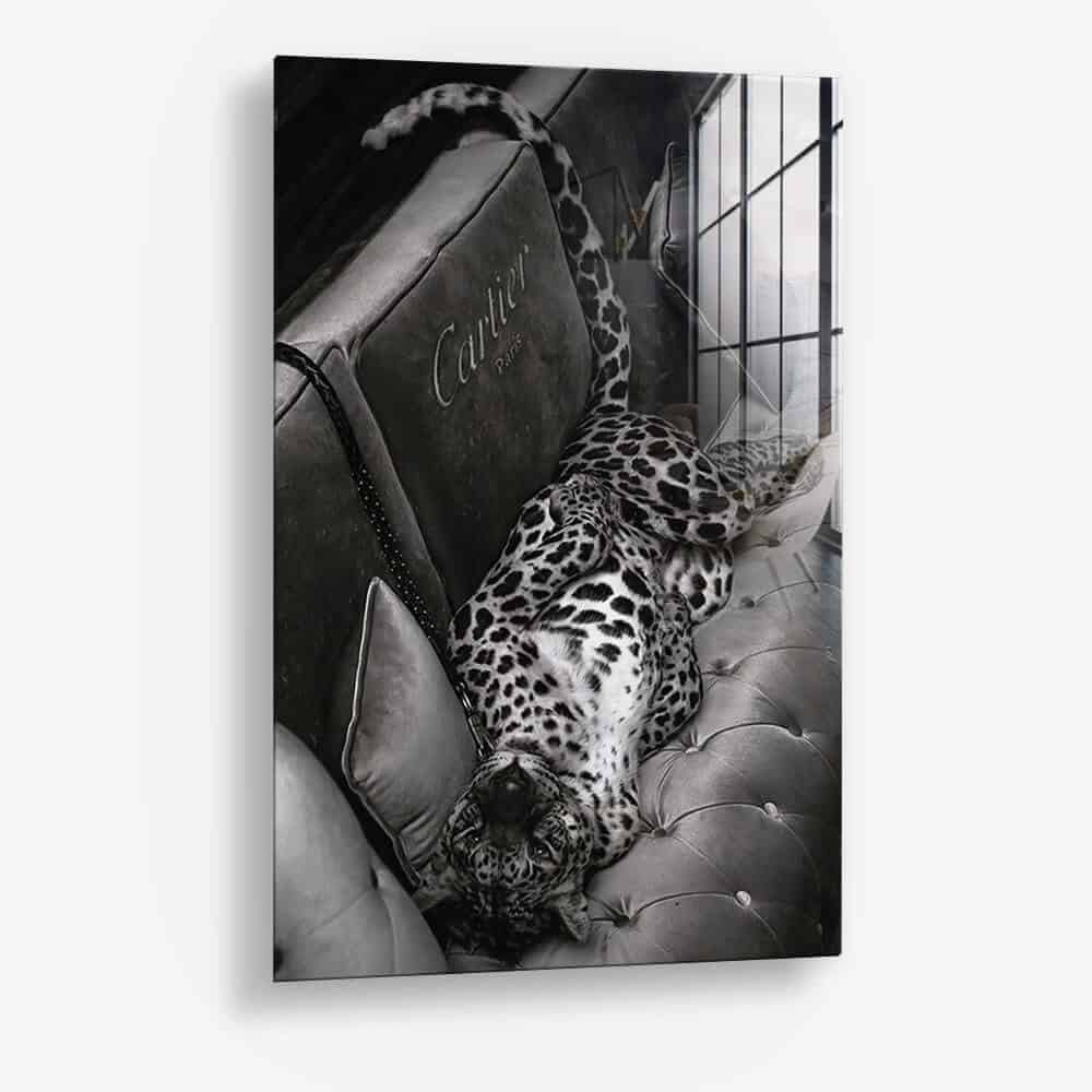 Luxury Jaguar - Glass