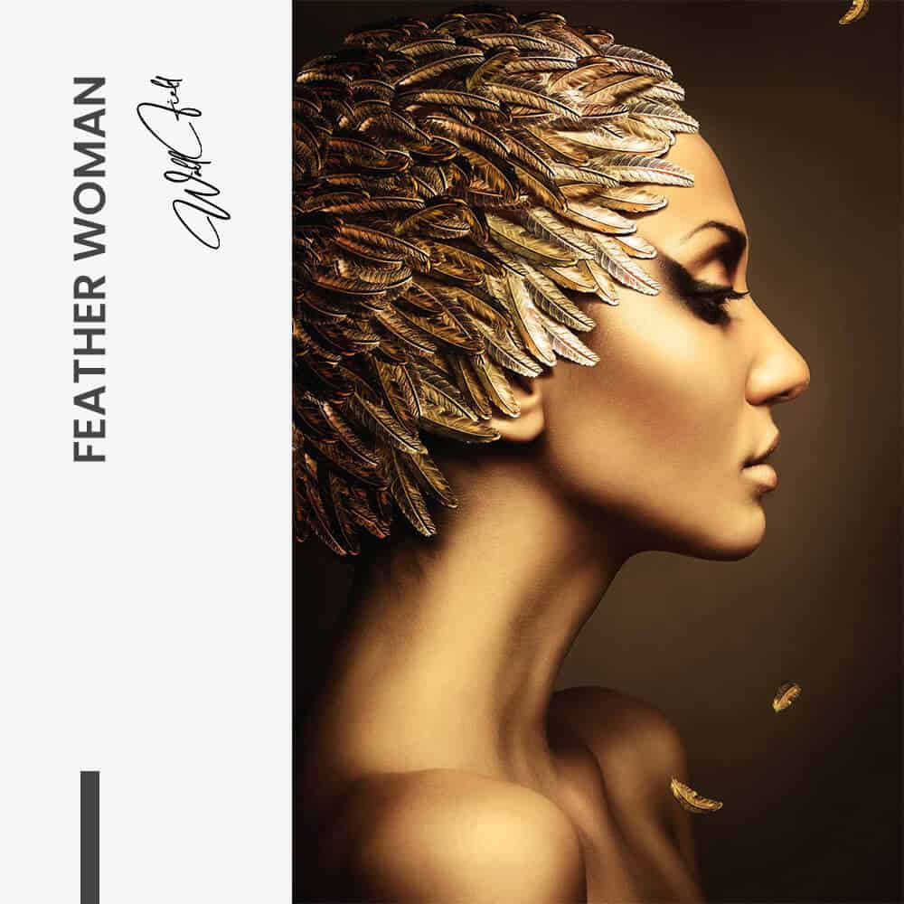 Feather Woman – Vidrio