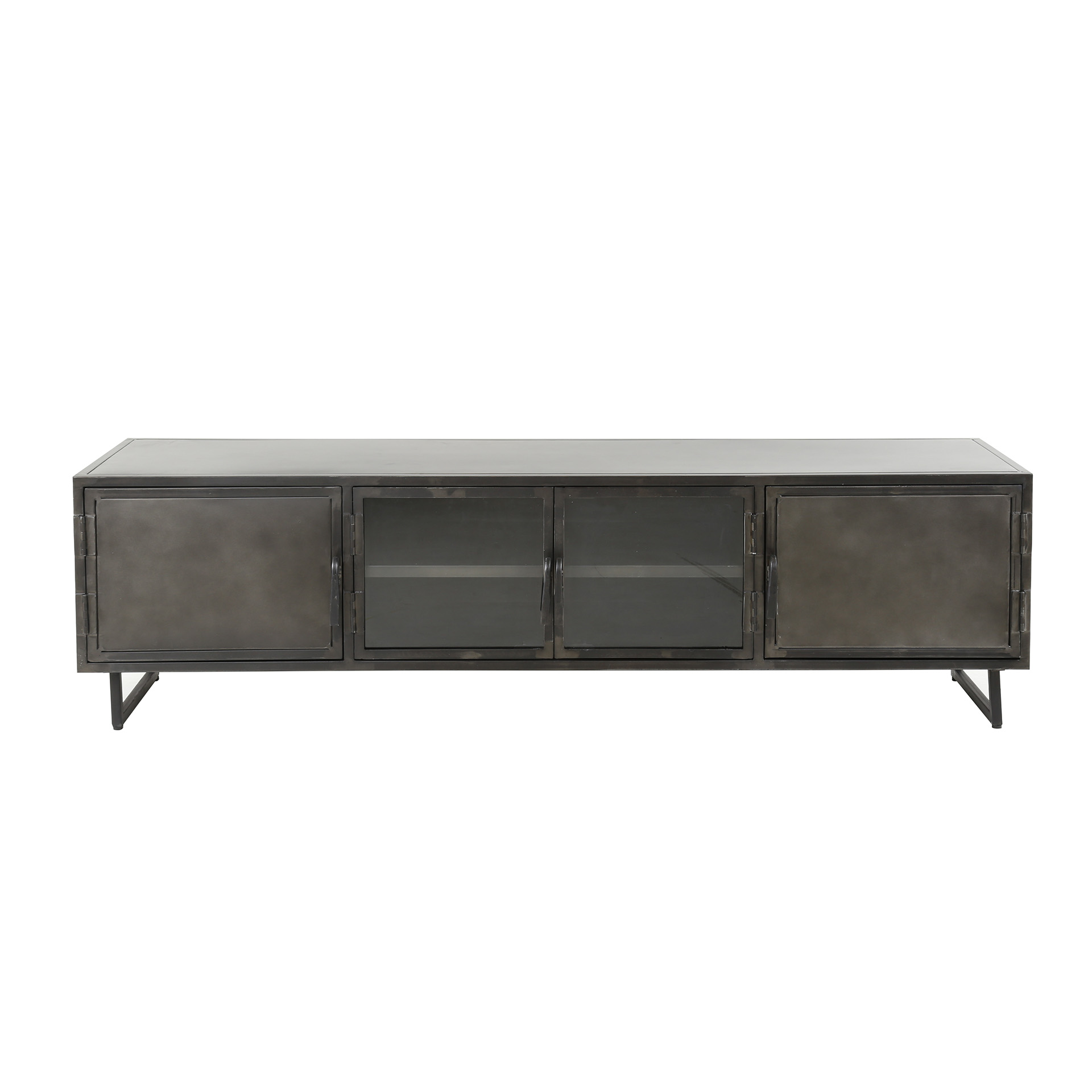 Mueble TV 180cm Rift metal / Gun metal