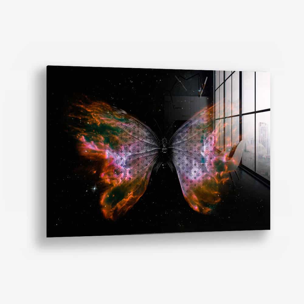 Universe Butterfly – Vidrio