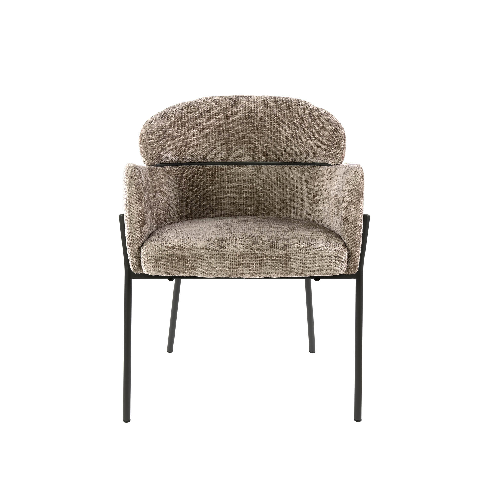 Sillón Curva - empaquetado por 2 - Hoven champagne