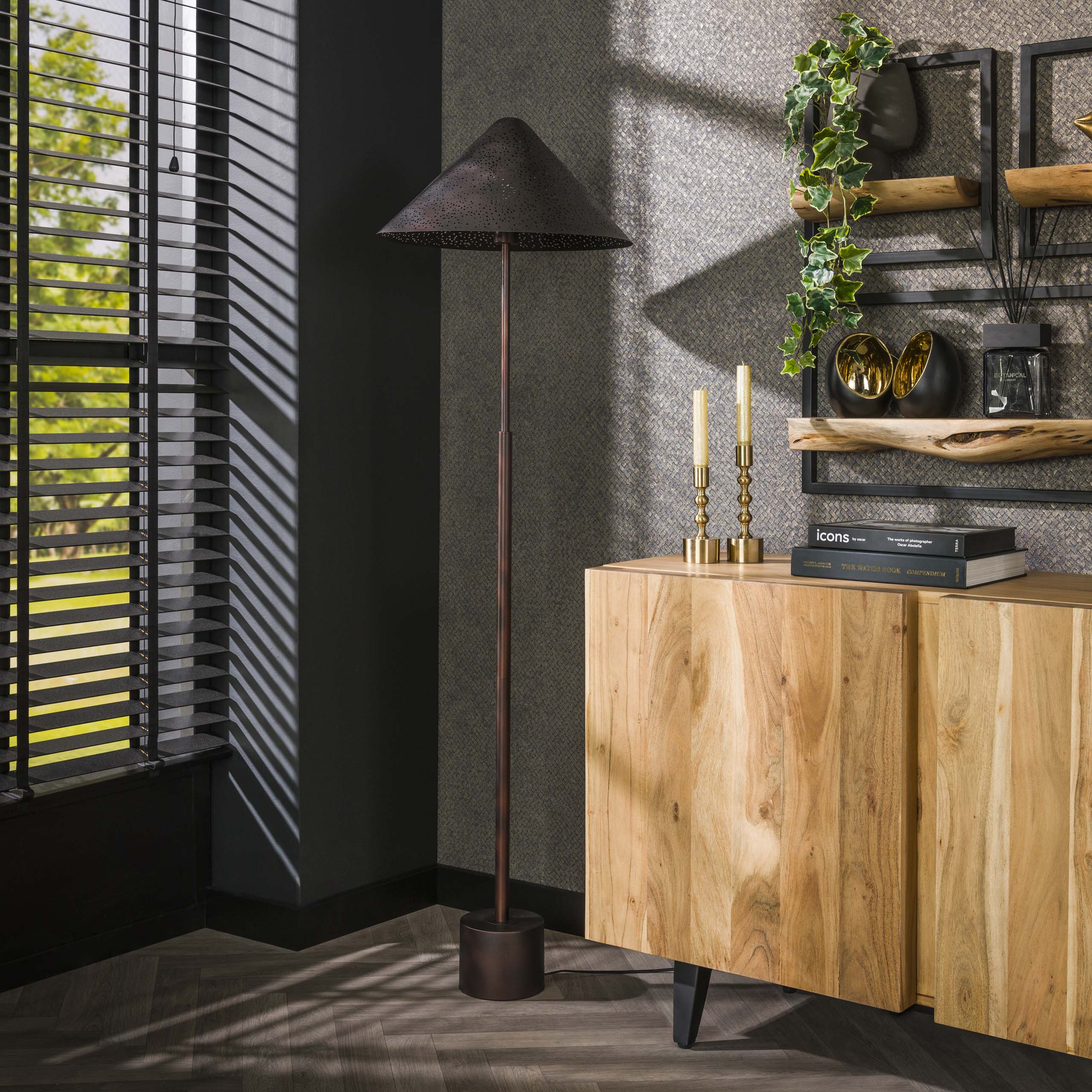 Cosmos floor lamp LED dimmer / Charcoal