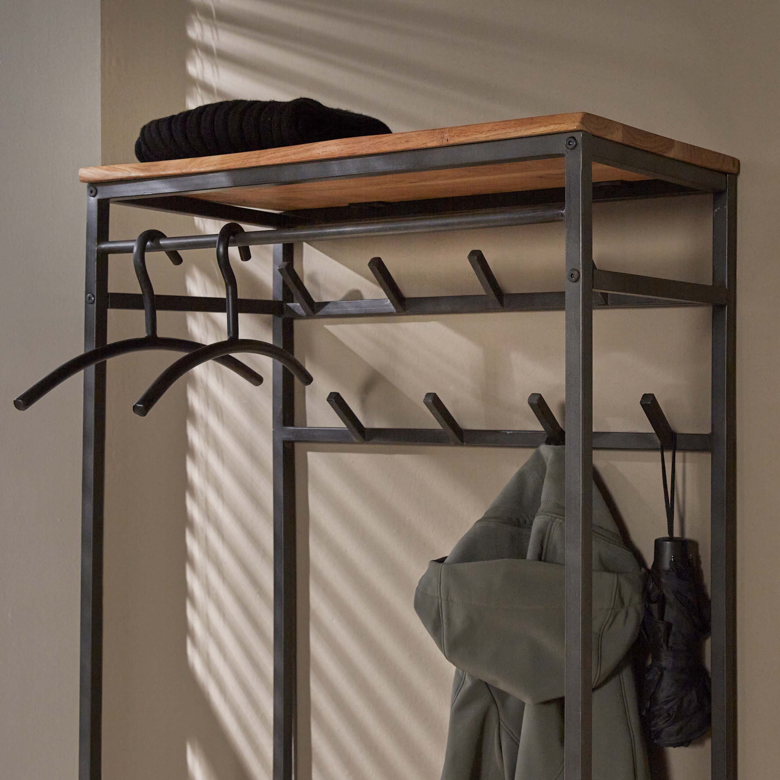 Borde de barra para mueble de armario / Acacia maciza natural