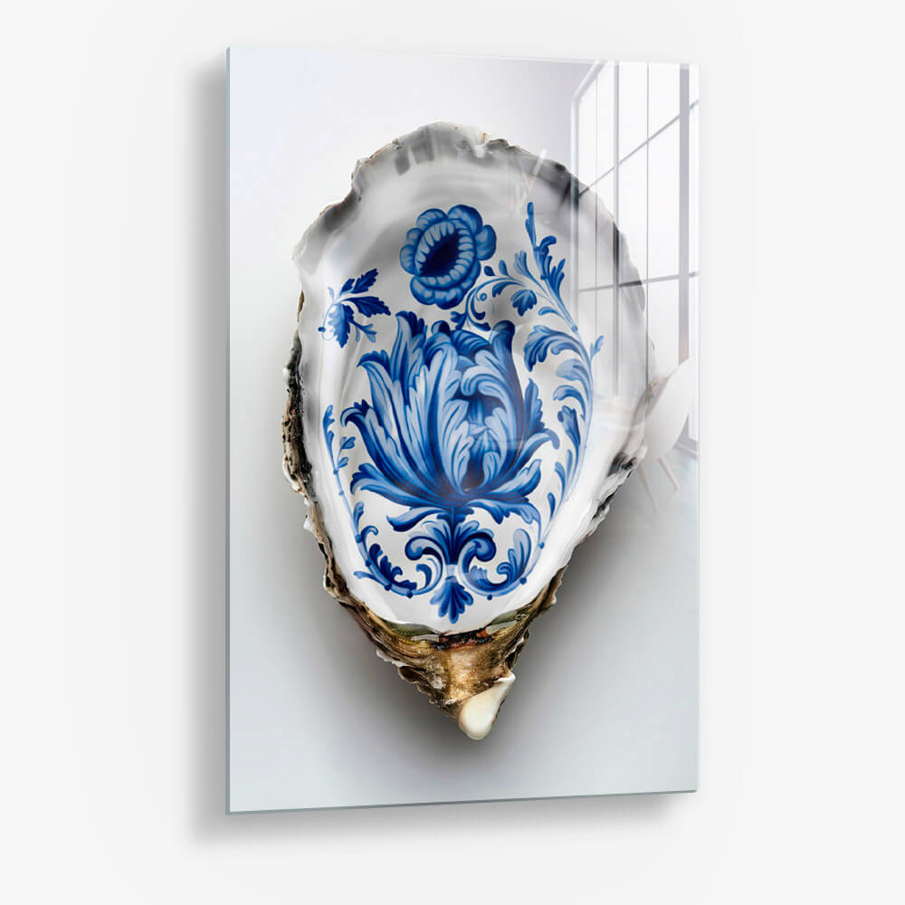 Delft Blue Oyster – Vidrio