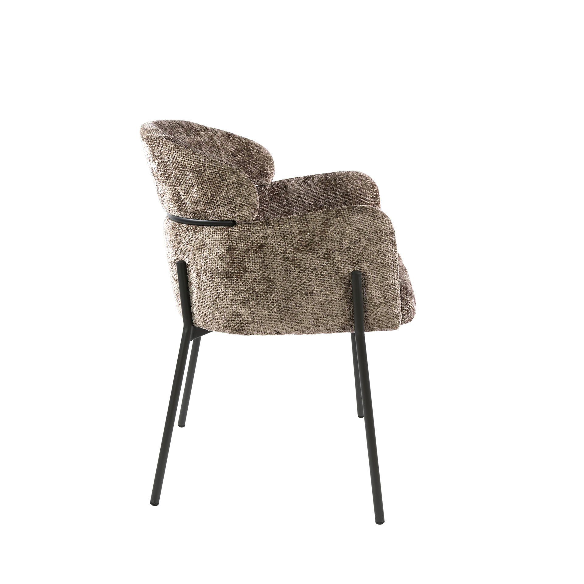 Sillón Curva - empaquetado por 2 - Hoven champagne