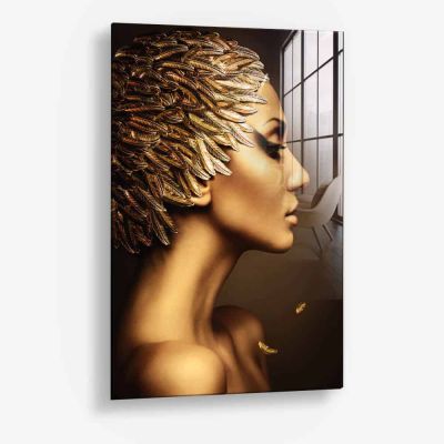 Feather Woman – Vidrio