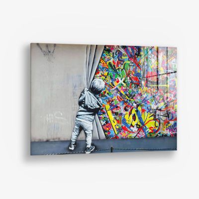 Behind The Curtain – Vidrio