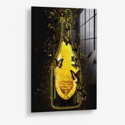 Neon Champagne – Vidrio