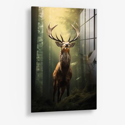 Forest Deer – Vidrio