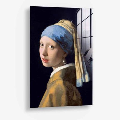 Girl With A Pearl Earring - Vidrio