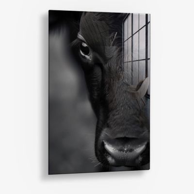 Cow Close-Up – Vidrio