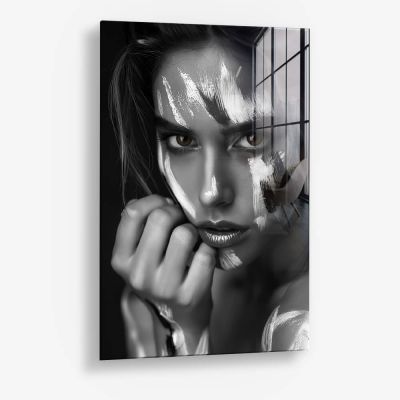 Painted Face – Vidrio