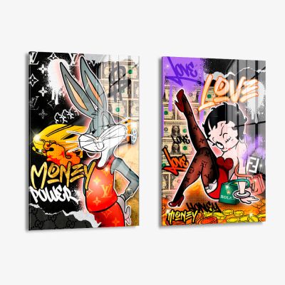 Bundle: "Buggs & Betty" (2x) – Vidrio