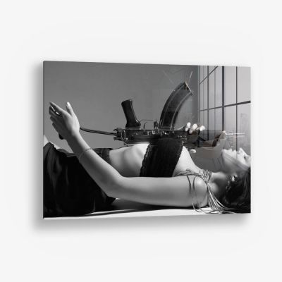 Colombiana B&W – Vidrio