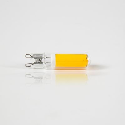 Fuente de luz LED G9 regulable / Vidrio transparente