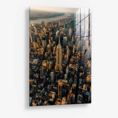 NY Birdview II – Vidrio