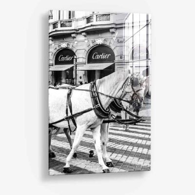 French Horses – Vidrio
