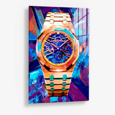 Colored Watch I – Vidrio