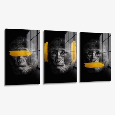 Bundle: “3 Wise Monkeys” (3x) - Vidrio