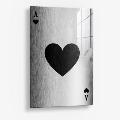 Ace of Hearts Noir II – Vidrio