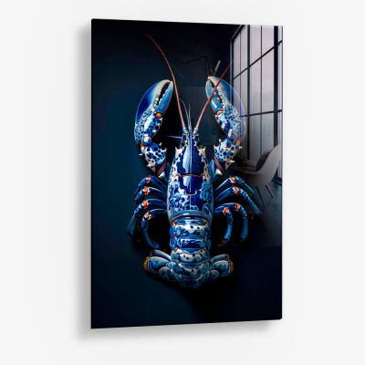 Blue Lobster II – Vidrio