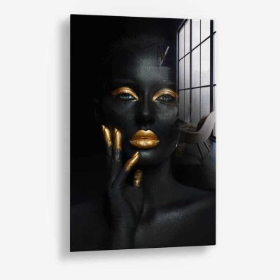 Golden Woman I – Vidrio