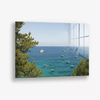 Boats in the Bay – Vidrio