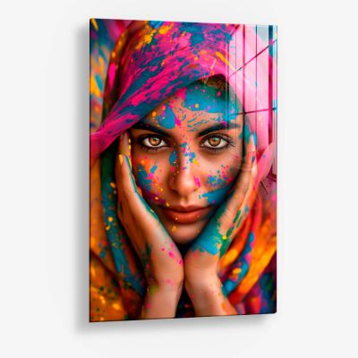 Colorful Lady – Vidrio