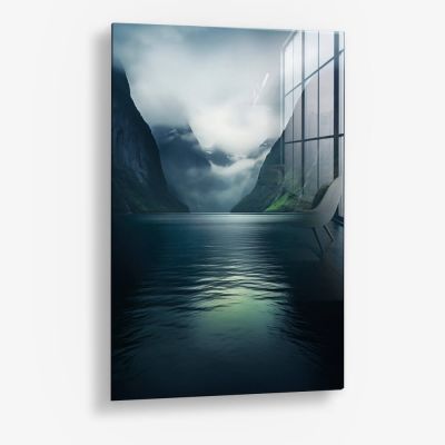 Misty Lake I – Vidrio