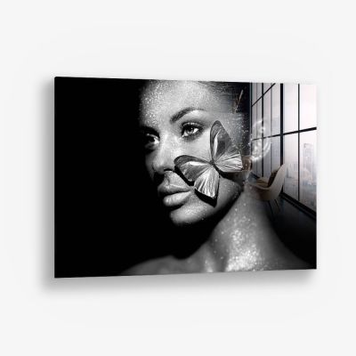 Butterfly Woman – Vidrio