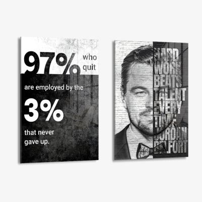 Bundle: Work Hard (2x) - Vidrio
