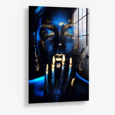 Blue Woman – Vidrio