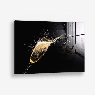 Champagne Spills – Vidrio