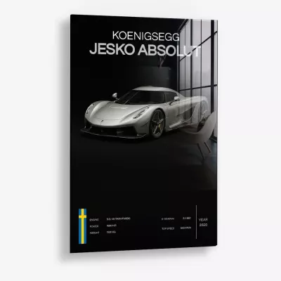 Hypercars – Koenigsegg Jesko Absolut – Vidrio