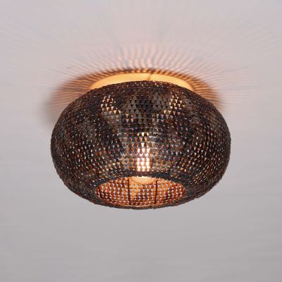 Plafón Ø40 armadura/Negro marrón
